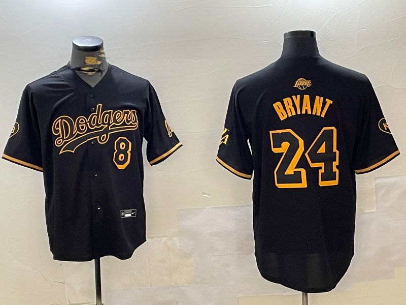 Men Los Angeles Lakers #24 Bryant Black Joint Name 2024 NBA Jersey->youth nfl jersey->Youth Jersey